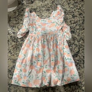 Toddler pumpkin dress